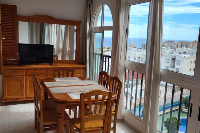 Apartament z widokiem na morze w La Mata
