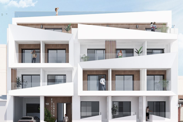Nowe apartamenty! zaledwie 250 m od plaży El Cura w Torrevieja