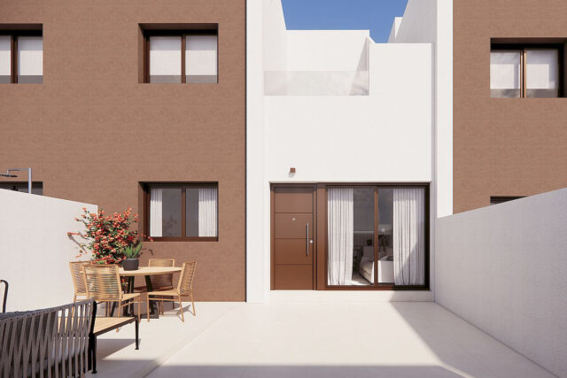 Town House: 3 sypialnie, Pilar de la Horadada, nowa zabudowa